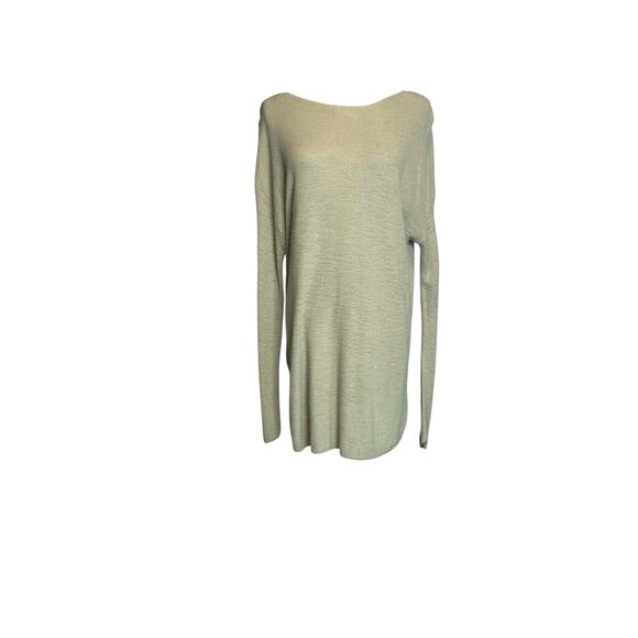Lou & Grey light mint green long sleeves tunic sweater size Small - Picture 9 of 10